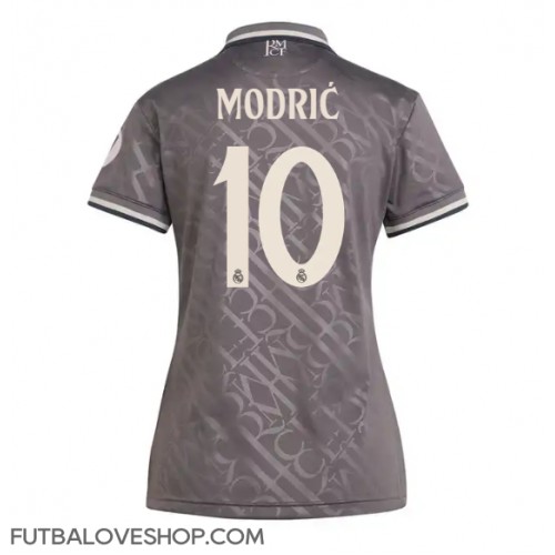 Dres Real Madrid Luka Modric #10 Tretina pre Ženy 2024-25 Krátky Rukáv